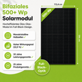 Sicatron 2000 Watt Balkonkraftwerk - 4x 500W bifazial - Anker SOLIX Solarbank 4 Pro